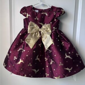 Bonnie Jean Christmas Dress Size 2T